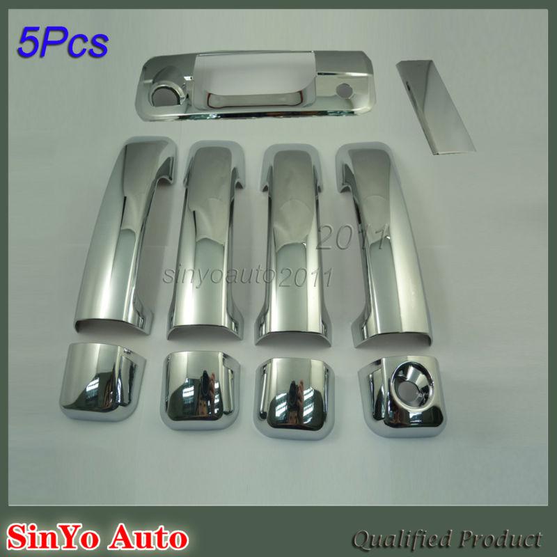 New outer front left right rear tailgate door handle cover fit for toyota 5pcs