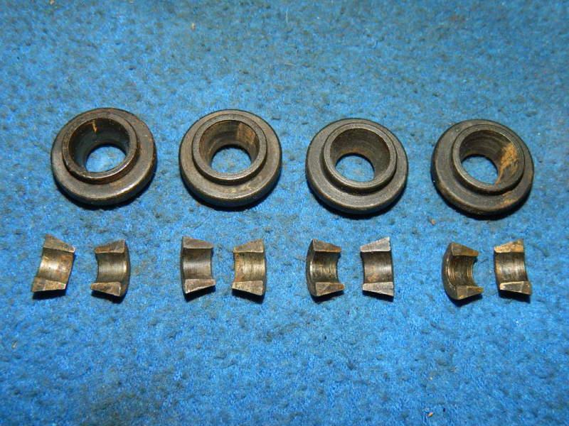 Harley 45 flathead valve spring collars and keepers oem 