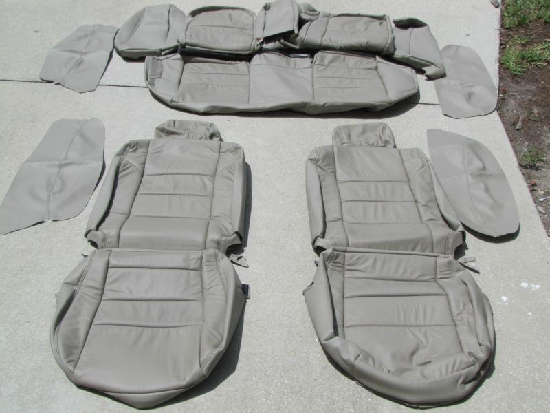 Mitsubishi lancer leather seat covers seats 2002 2003 2004 2005 2006