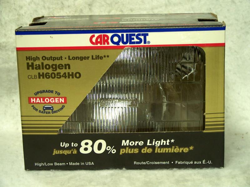 H6054 h6054ho high output halogen headlight sealed beam carquest