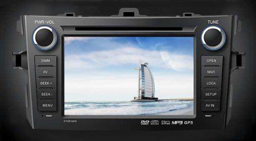 Toyota corolla  2009-2011 flyaudio  2nd gen 7" screen/gps/dvd/ipod/bt/mp3/usb/rd