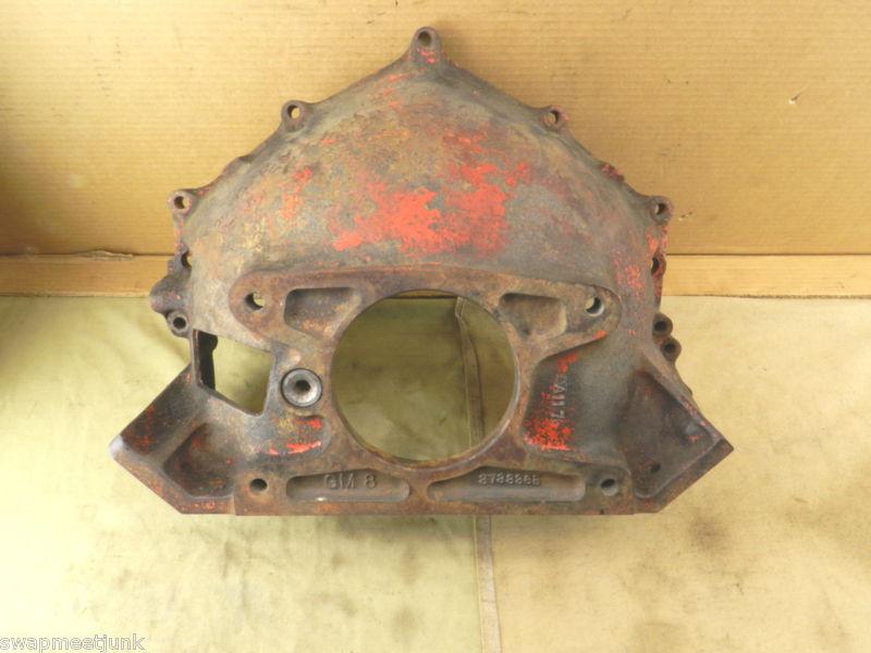 1957  57 corvette cast iron bellhousing 3733365  a-11-7  4 speed bell 58 2x4 fi