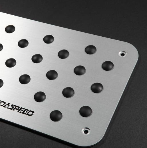 For mazdaspeed custom design car carpet non-slip pad pedal w screw and rubber