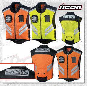 Icon mil spec mesh vest orange xs/xl