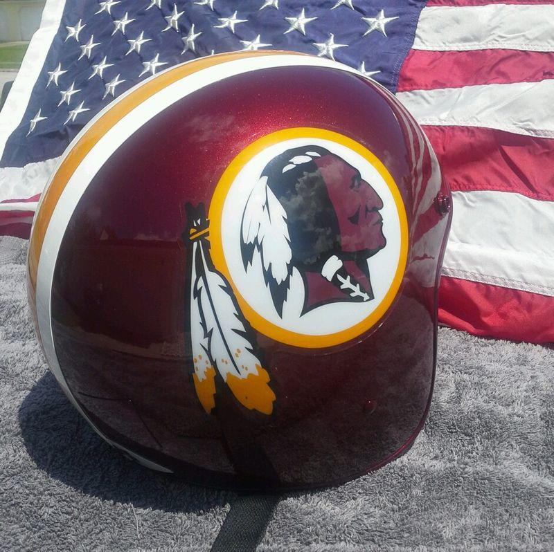 Washington redskins fan appreciation motorcycle helmets  rg 3, the hogs