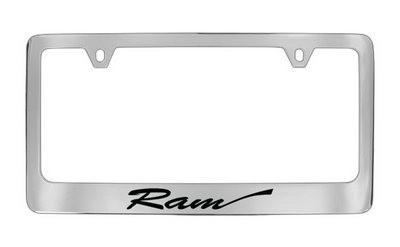 Dodge genuine license frame factory custom accessory for ram style 2