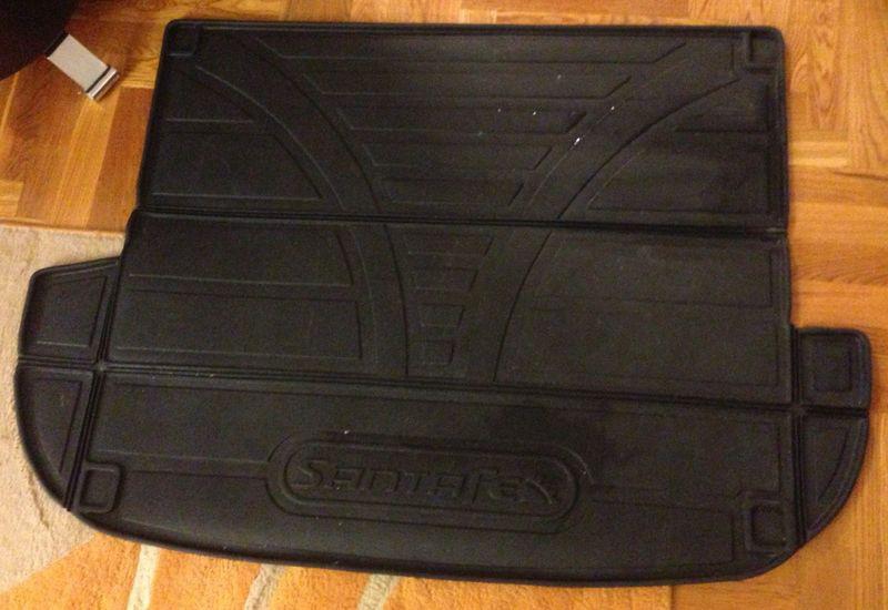 Hyundai santa fe 2006-2012 folding cargo trunk tray - oem 