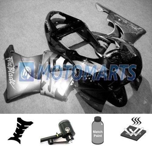 Bundle fairing kit w/ brake fluid reservoir for honda cbr900rr cbr919 1998 99 ae