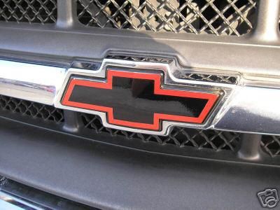 Ss style front emblem decal - fits 2001-2007 chevrolet tahoe chevy 01-07 all