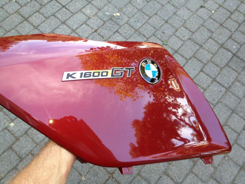 Bmw k1600gt k1600 gt vermillion red left side panel fairing very nice 