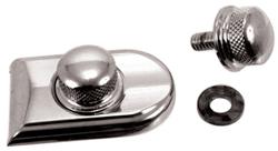 Quick release seat screw thumbscrew kit for harley big twin & sportster 