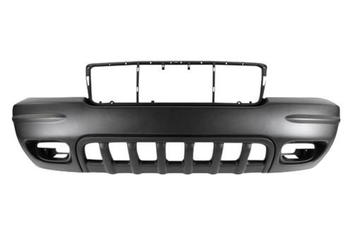 Replace ch1000311v - jeep grand cherokee front bumper cover factory oe style