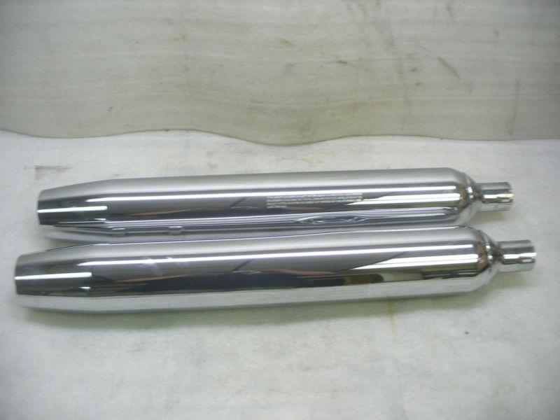 Harley 2010 electra glide touring dual dresser oem mufflers,65538-09/65846-10a.