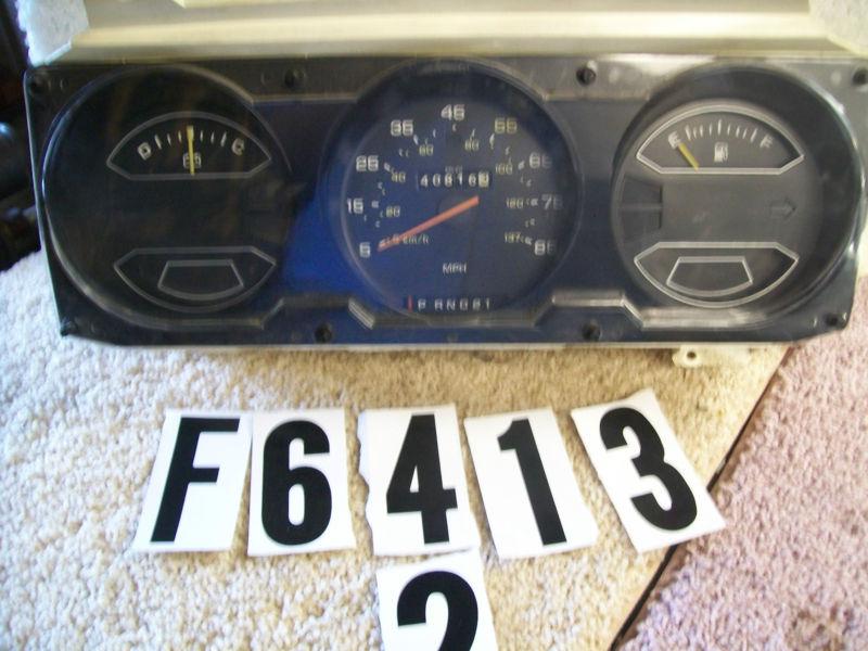 81,82,83,84,85,86,87,88,89 dodge ram  speedometer gauge  intrument cluster 40k