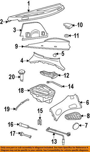 Volkswagen oem 6x0012243 interior-rear-puller