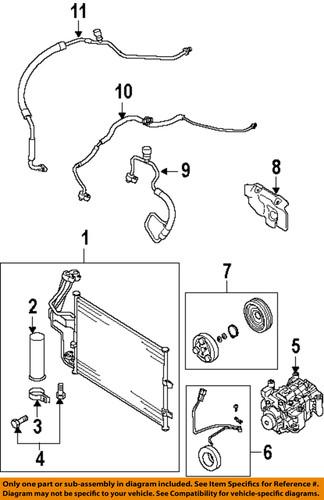 Mazda oem d65161501a a/c receiver drier/a/c receiver drier/accumulator