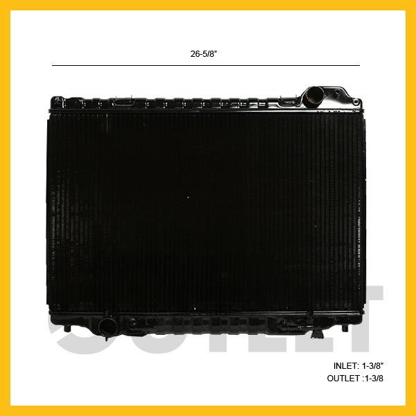 94-97 toyota previa radiator 2.4l l4 supercharged auto