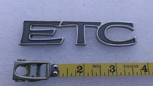 Ready to install cadillac etc emblem namplate badge logo seville deville