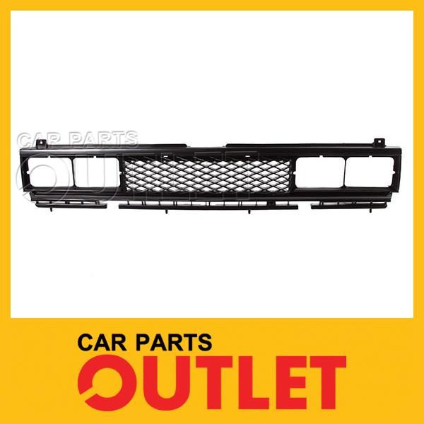 83 84 85 86 nissan 720 pickup grille material black plastic chrome trim molding