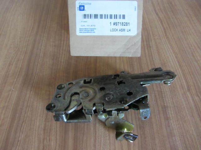 1969-1977 corvette door latch assembly, gm - "nos" p/n-9718281