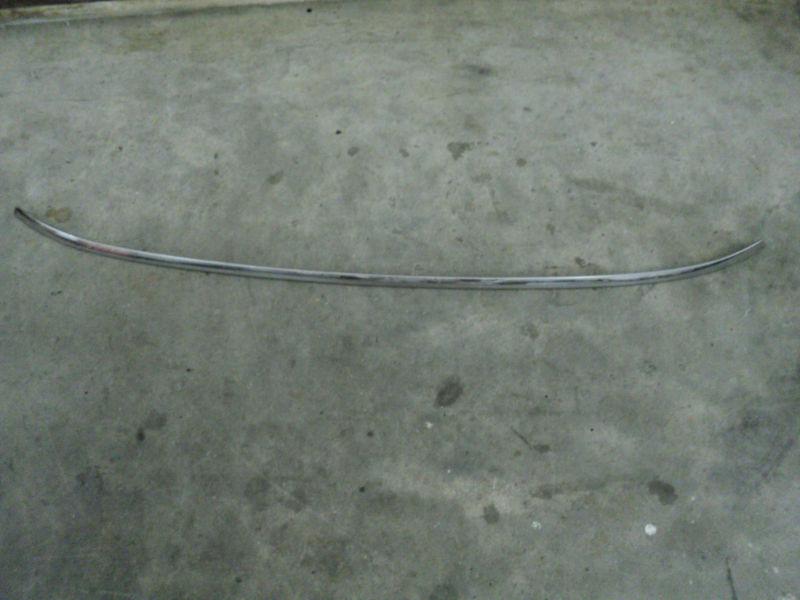 1967-69 chevrolet camaro upper windshield oem stainless trim moulding