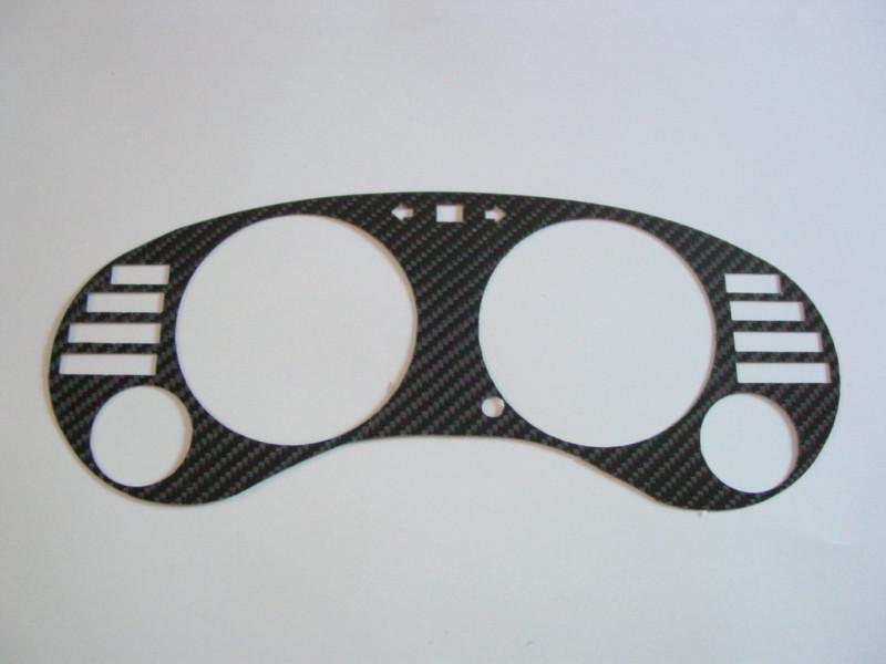 Carbon fiber gauge dash bezel eclipse 95-99 manual tran