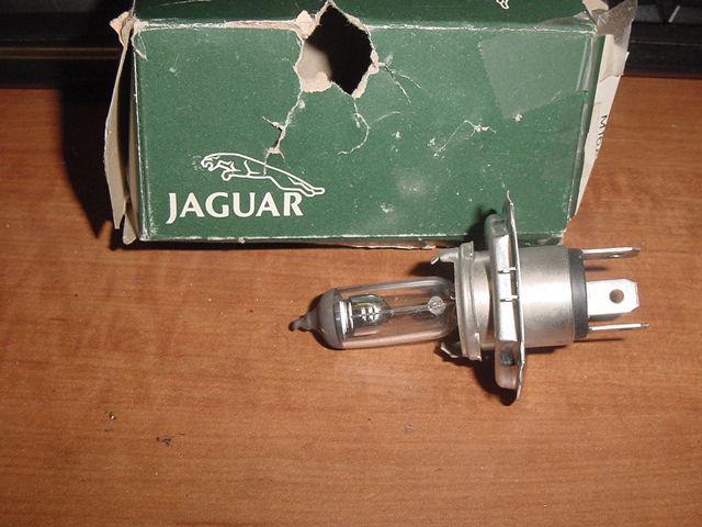 New headlight bulb jaguar xj6 xj1 xjs phillips h4 60/55 watt