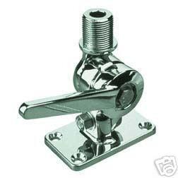 Sea-dog zinc chrome plated antenna mount base