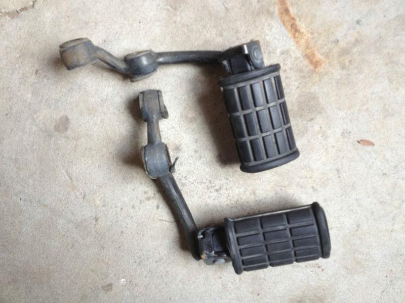 1983 yamaha virago xv750 midnight driver foot pegs