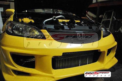 Godspeed 01-05 civic d17 turbo intercooler kit (bolt-on)