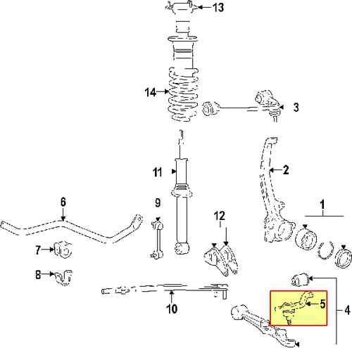 Lexus 4334059045 genuine oem factory original lower ball joint