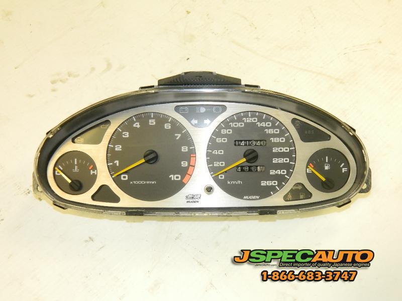 Honda integra genuine mugen gauge cluster 260km/h dc2 dc4 db8 1994-2001 b18c