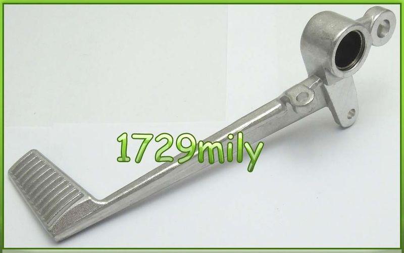 04 05 06 07 honda cbr1000rr cbr 1000rr 04-07 rear brake pedal silver 