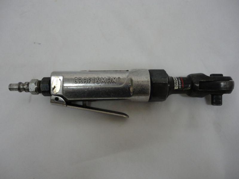 Craftsman  3/8" mini pneumatic air ratchet model 875.199430 ser. #02l 