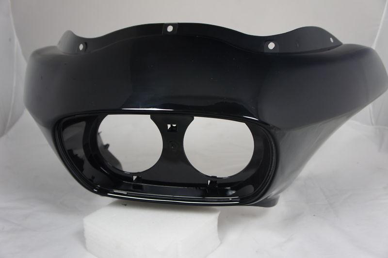 Vivid black outer fairing fit harley road glide