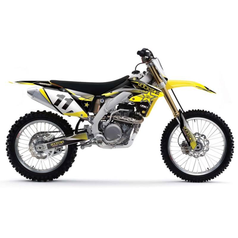 2014 fx rockstar full graphics kit w/ trim rmz250 10-14