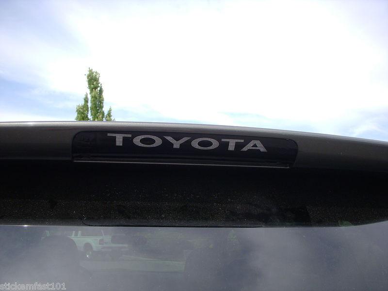 Toyota highlander kluger 3rd brake light decal overlay 08 09 2010 2011 2012 2013