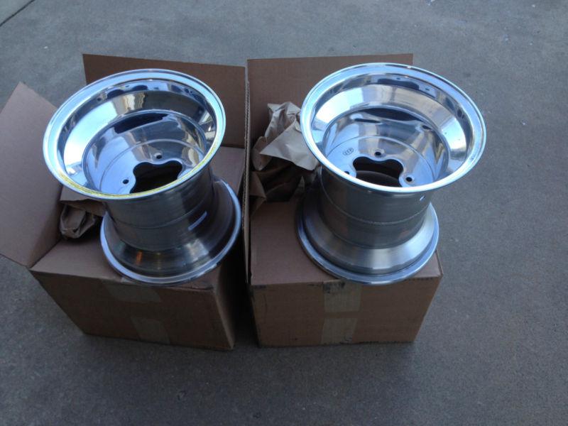 Itp t-9 pro heavy duty aluminum polished wheels 10x10 5+5 - new!