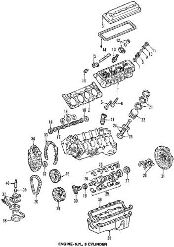 Pontiac 93442037 genuine oem factory original oil pump