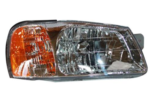 Tyc 20-6045-00 fits hyundai accent right replacement headlight assembly