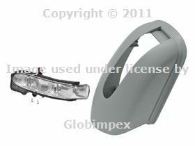 Mercedes w211 (-06) door mirror housing with turn signal left oem + warranty