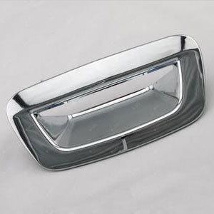 Chrome rear trunk door handle trim cover fit opel vauxhall mokka