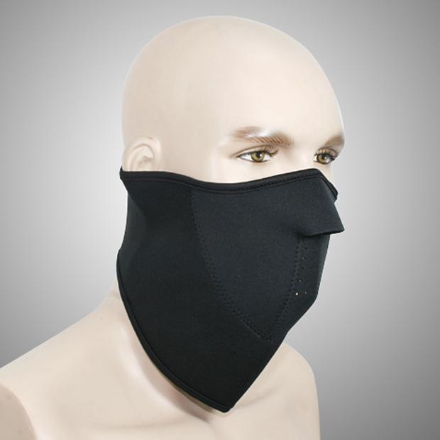 Hot style motocycle biker neoprene warm half ski face mask cool black warranty