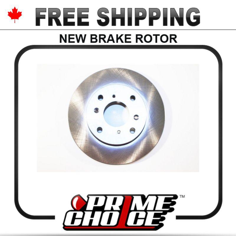 1 premium new disc brake rotor for front fits left driver / right passenger side