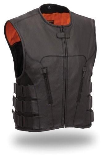 Fmc size medium men’s updated swat team style leather vest