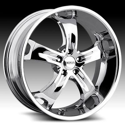 22" x 9" boss dodge charger magnum 300c hemi explorer chrome wheels rims