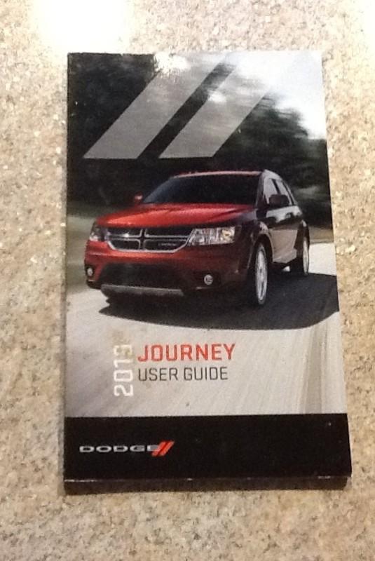 2013 dodge journey crew owner's manual