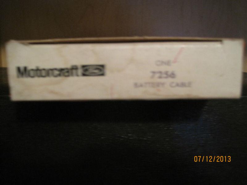 Vintage ford motorcraft battery cable # 7256 