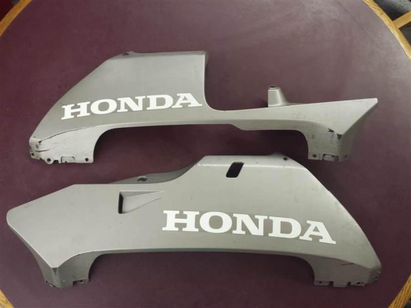 Oem left + right lower fairing bodywork 2007-2008 honda cbr600rr cbr 600rr 600