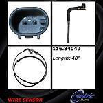 Centric parts 116.34049 rear disc pad sensor wire